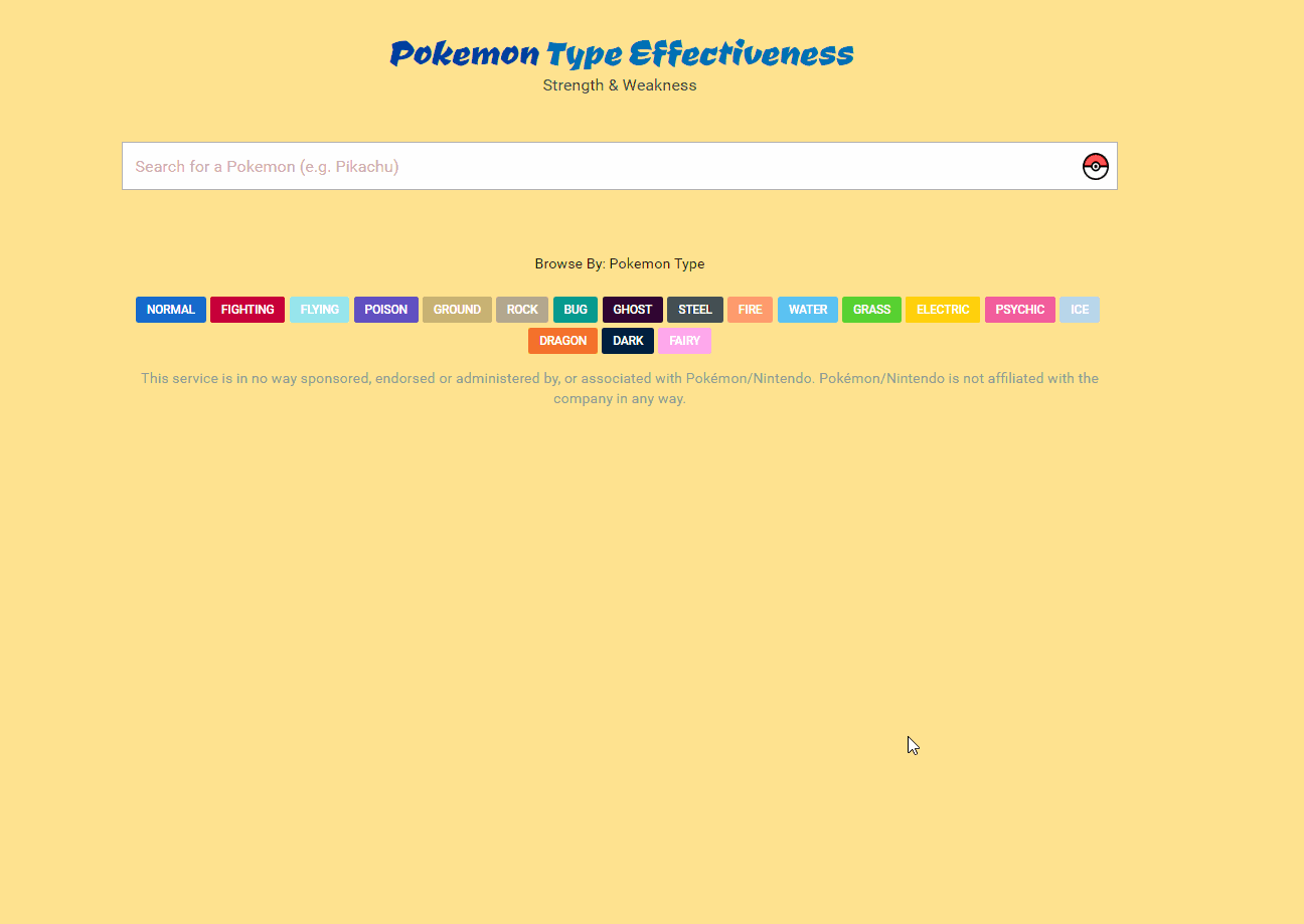 Pokemon Type Effectiveness Strength & Weakness